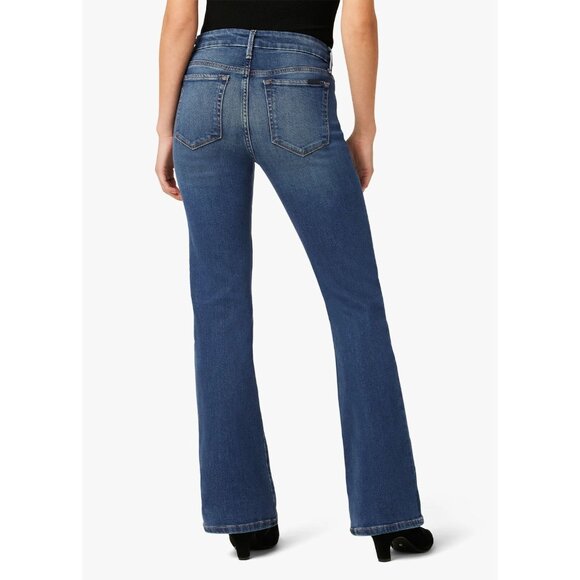 JOE'S JEANS Petite Bootcut Nevaeh Dark Rinse Low Rise Boot Leg Jeans, Size 26 - Picture 4 of 16